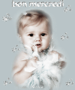 Gif animé Bon mercredi bébé